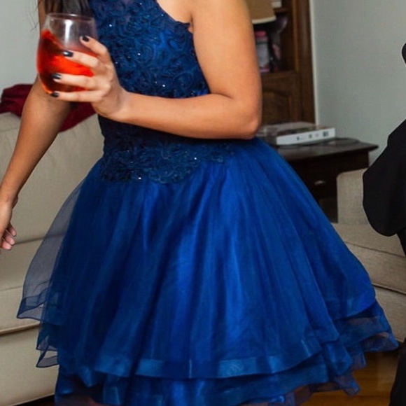 Blue dress - only worn once - Picture 5 of 5